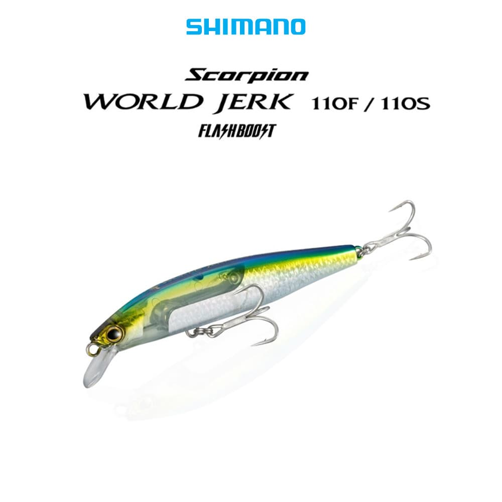 SHIMANO SHIMANO Crazy Scale World JERK Minnow Isca Ultra-Long Shot Isca Sea Bass Isca Artificial