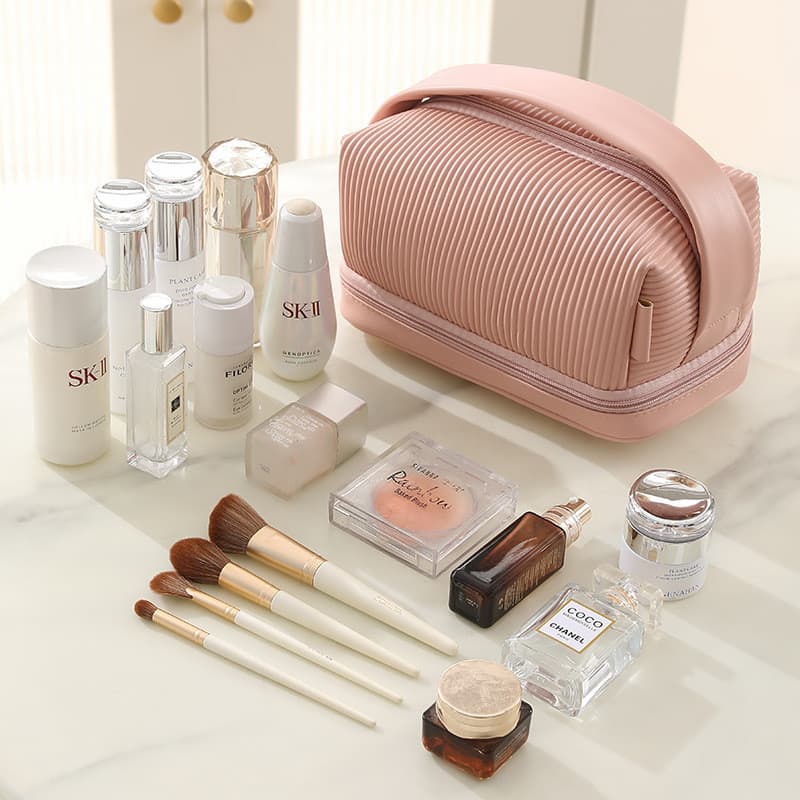 Bolsa De Maquiagem Para Viagem , Organizador Cosmético De Grande Capacidade , Portátil De Higiene Pessoal