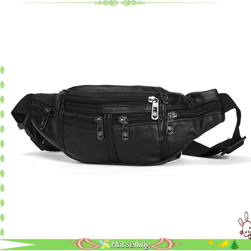 [Qualidade C] Genuíno Couro Masculino Pacote De Cintura Fanny Cinto De Sacos Bolsa De Telefone Pequeno Peito Mensageiro