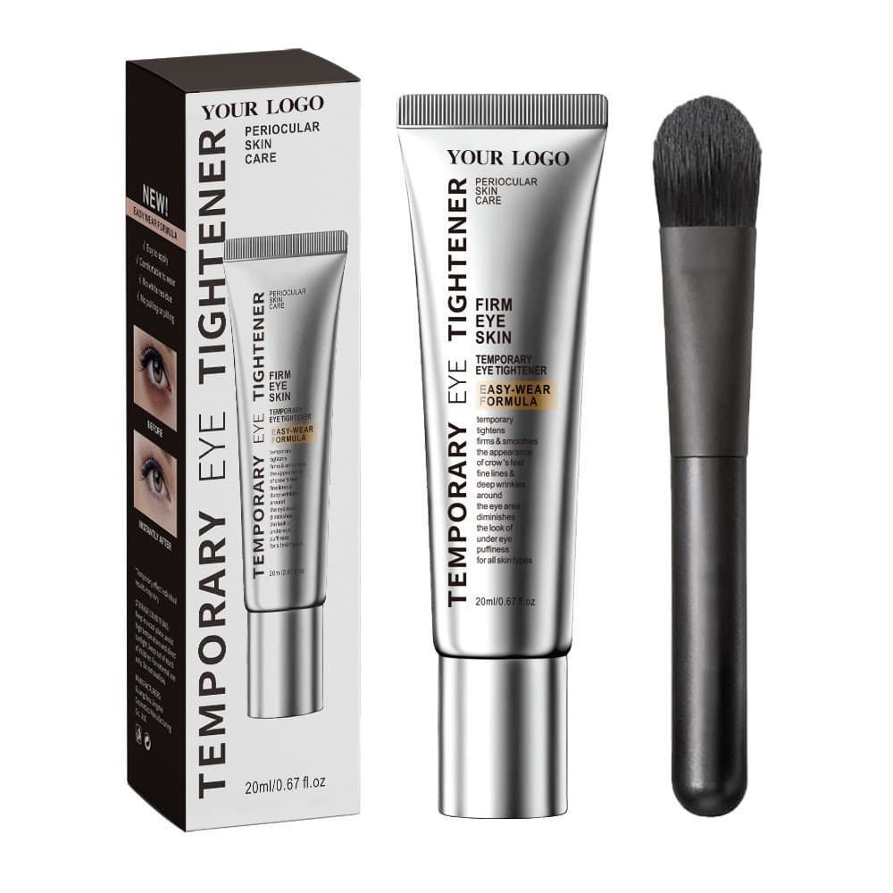 Creme Firmador Instantâneo para Olhos, Tensor Temporário para Elasticidade da Pele, Hidratante e para Massagem Hidratant