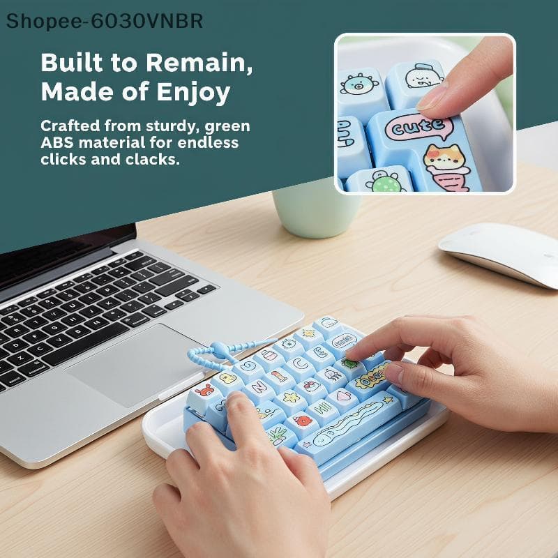 [QY] Fidget Keyboard Clier 26 Grid Keycap Design 1 Peça Brinquedo Sensorial Antiestresse Para Lembrancinhas De Festa De