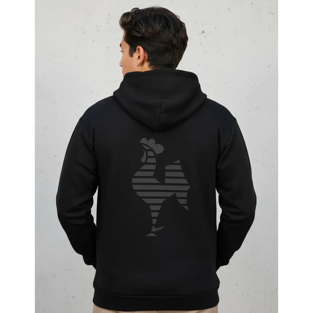Moletom Atlético Mineiro Galo Capuz Unissex Blusa De Frio