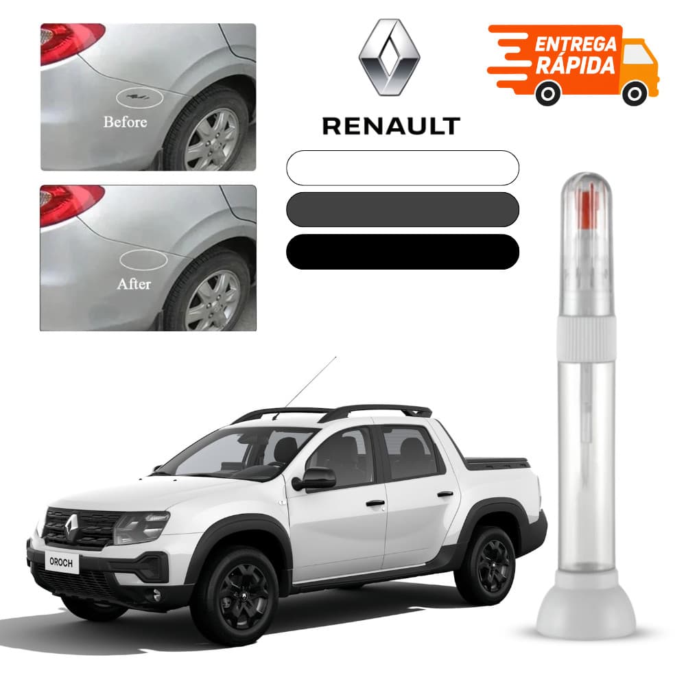 Renault Oroch Retoque Automotiva Pintura Reparo Tira Risco Arranhão