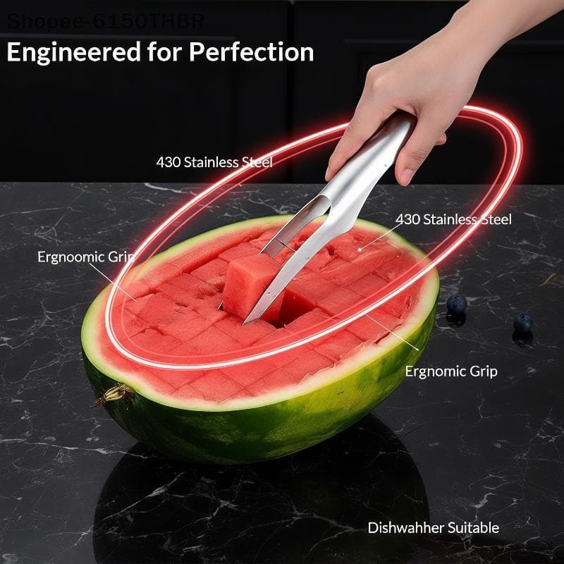 [VJ] Multifuncional 1 Conjunto Máquina De Corte De Melancia Alimentos Seguros Fatiador De Frutas De Verão Para Festa Em