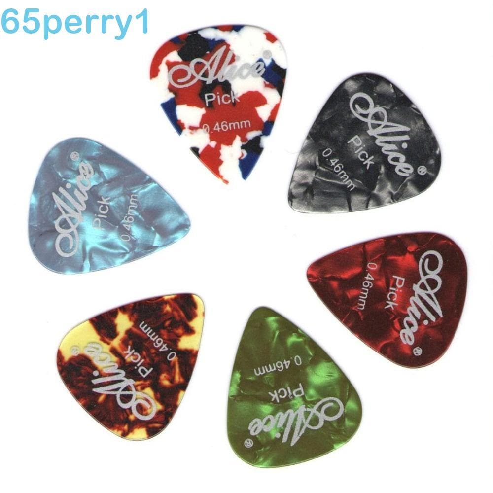 PERRY1 5 Peças De Palheta De Guitarra Em Cores Mistas , Palhetas De Celulóide De Cor Aleatória ,