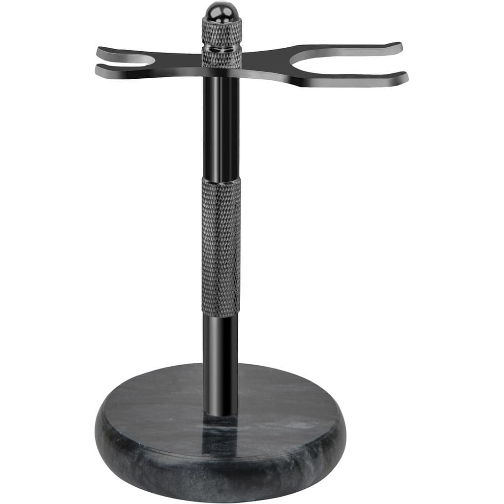 Suporte para Lâmina de Barbear e Escova, Suporte para Lâmina de Barbear com Base de Mármore é Mais Estável, a Base Não E