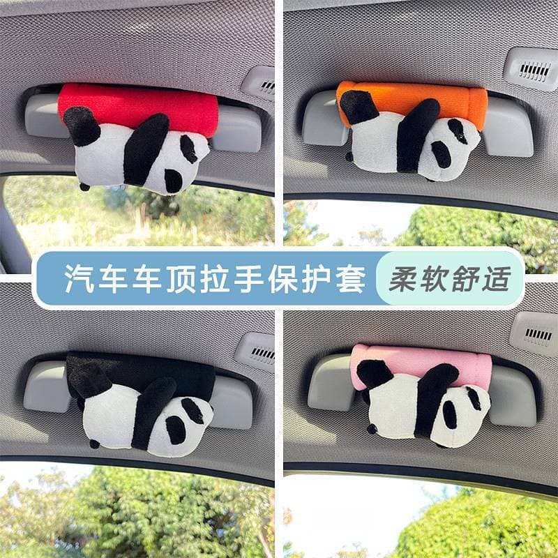 Decoração Interior do carro telhado braço lidar com luvas telhado puxar luvas telhado decoração boneca