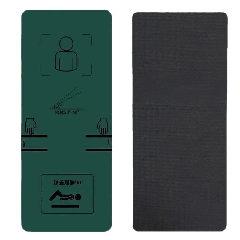 Corpo militar verde tapete de Yoga novo Sit-Up Curling abdômen treinamento esteira exame do ensino médio ginástica Fitne