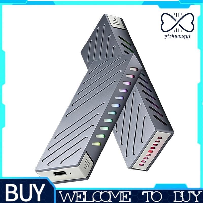 M2 SSD Caso M . 2 NVMe SATA Gabinete 10Gbps USB 3.1 Tipo C Caixa Externa Adaptador De Protocolo Duplo Suporta Chave BM