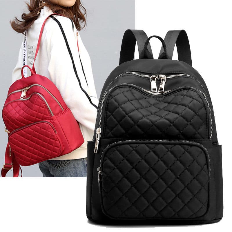 Oxford pano mochila feminina 2026 novo estilo na moda versão coreana moda All-Match grande capacidade mochila de viagem