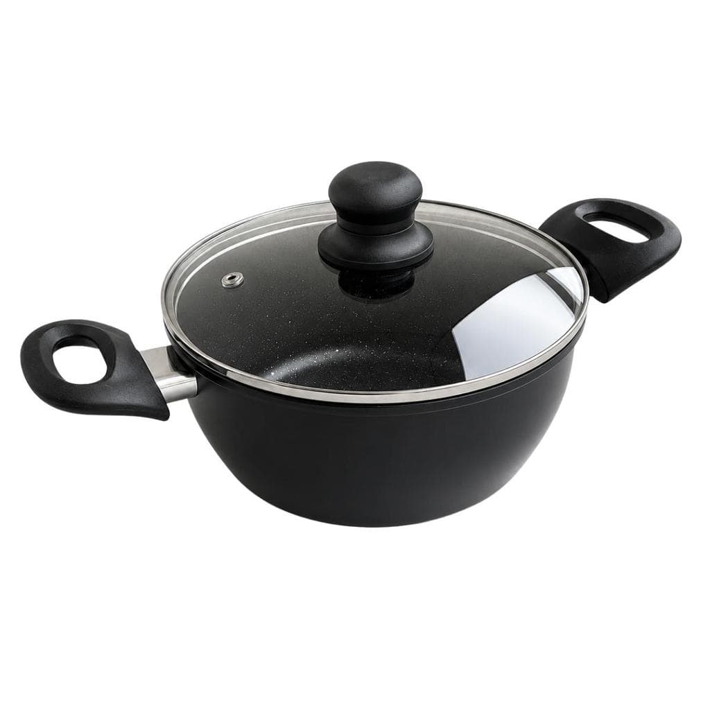 Panela Caçarola em Alumínio Indução Gás 20cm Baker's Secret