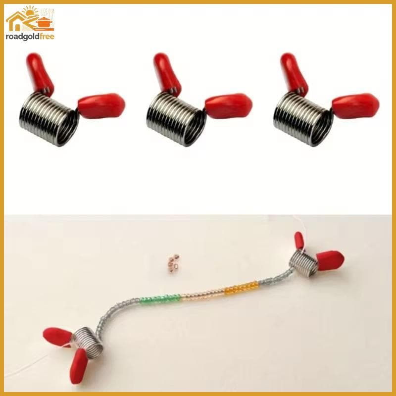 4 Pçs Grânulo Rolha Primavera Clipe Criativo Fio Final Jóias Fazendo Ferramenta DIY Pulseira Colar Para Artesanais
