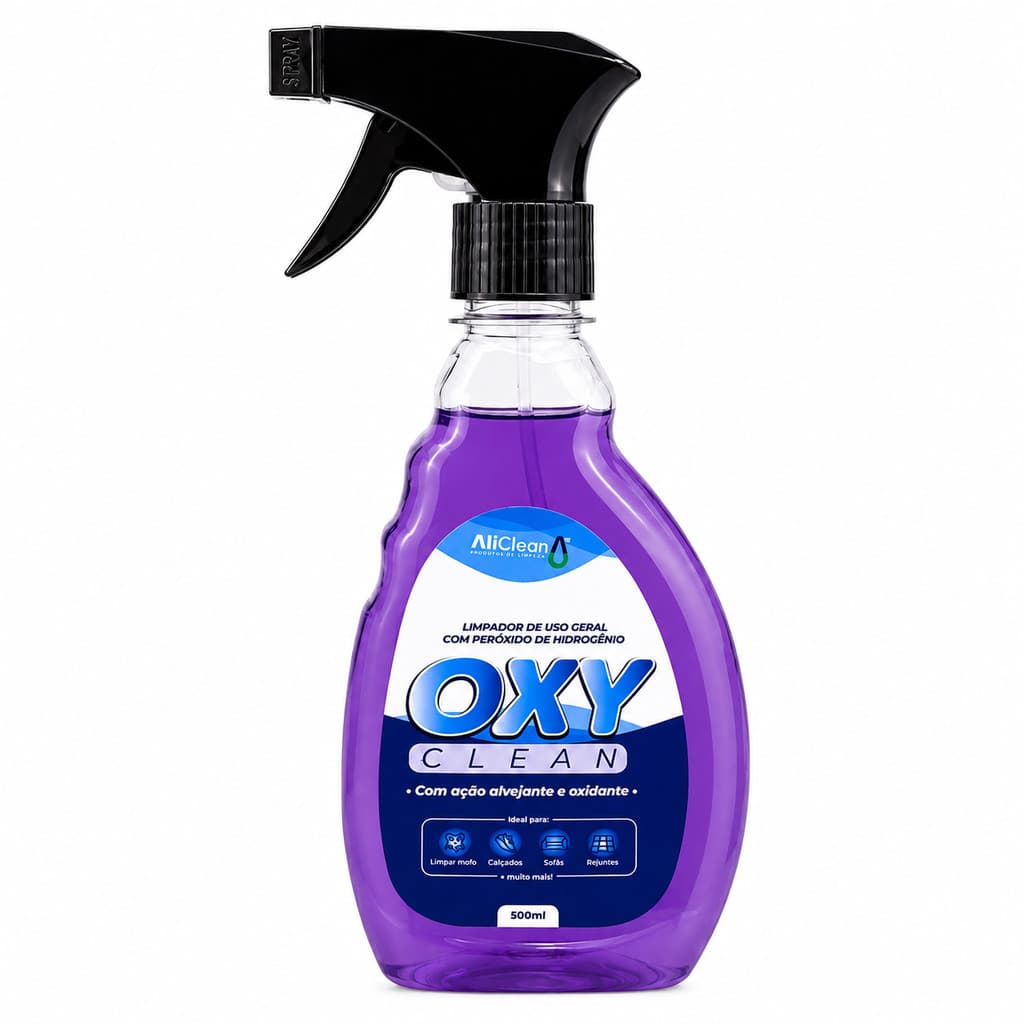 Limpador Multiuso Oxy Uso Geral 500ml Limpeza de Superfícies