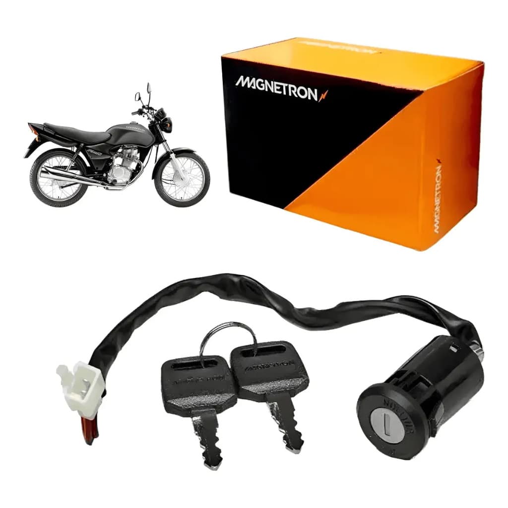 Chave de Ignição Miolo Contato Honda CG 125 Fan Titan Magnetron