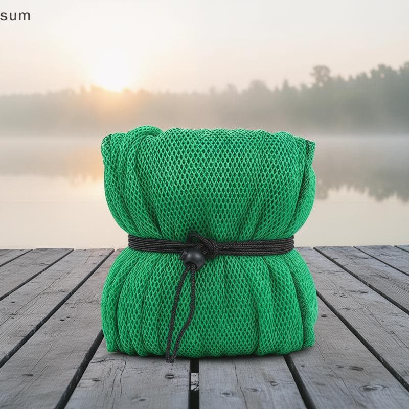 [sum] Rede De Pesca Resistente Bolsa Durável Nylon Malha Criptografada Qui Dry Live Fish Storage Para Esportes Aquáticos