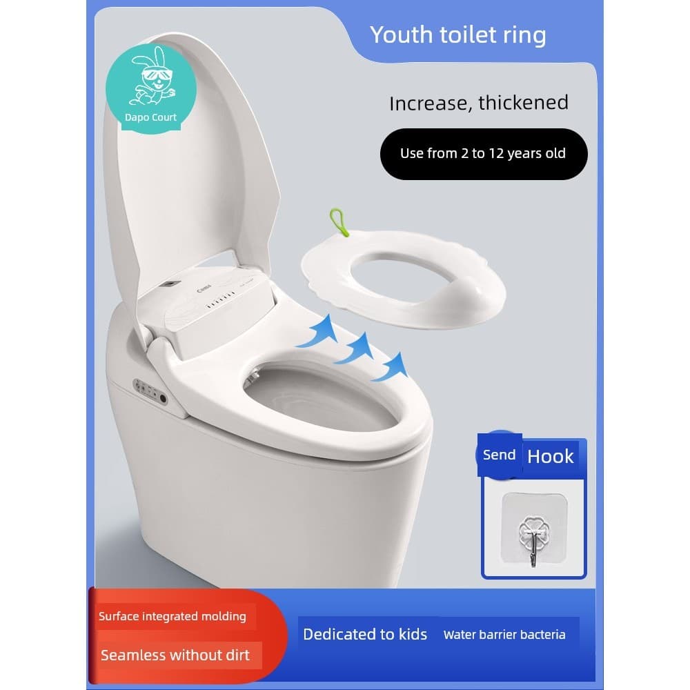 🔥 Base Antiderrapante e Estável 🔥 Fácil de Instalar e Remover Assento de Vaso Sanitário Infantil Portátil VENDA QUENTE