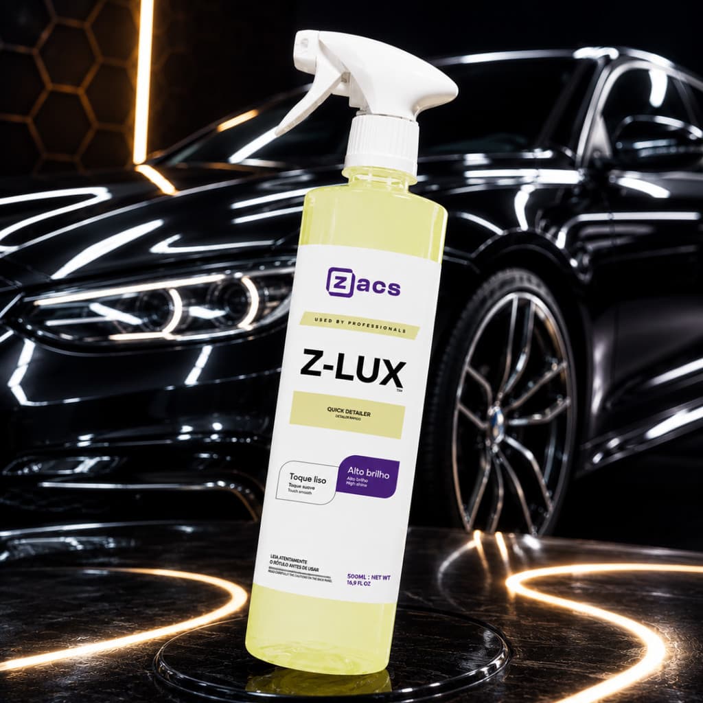 Cera Spray Zacs Z-Lux 500ml Alto Brilho