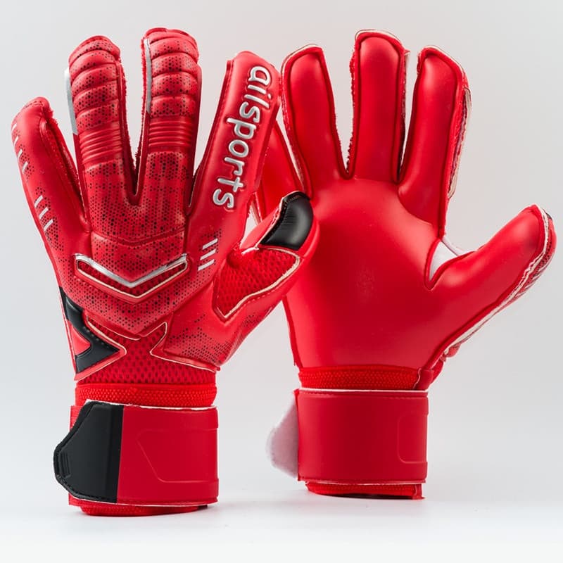 Golkeeper Luva Com Protetor De Dedo Adulto/Grosso Futebol De Látex