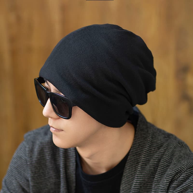 Chapéu masculino primavera outono moda novo estilo 2026 venda quente grande cabeça Surround Baotou empilhado chapéu frio
