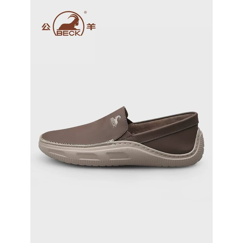 Sapatos masculinos 2026 verão novo estilo velho dinheiro estilo ervilhas sapatos masculinos casuais All-Match mocassins