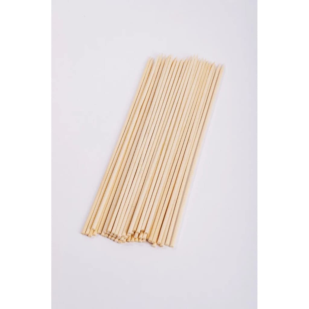 Espetinho De Bambu para churrasco 25cm Super Afiado Extra Forte - 1000 Uni