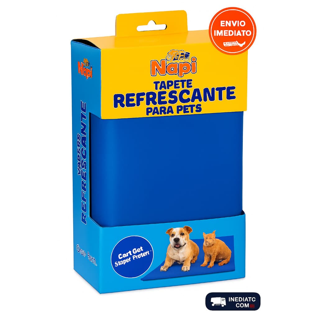 Tapete Gelado Colchonete Para Cachorro Gato Pet Animal Refrescante Resistente
