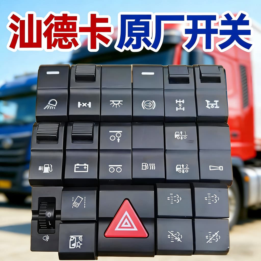 Adequado para China Chongqi shadeka G7SG7HC9 novo estilo interruptor oscilante do painel da cabine acessórios originais