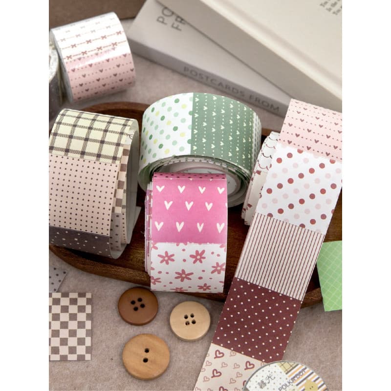 Polka Dot batalha série nota fita básica All-Match padrão manual Material diy Base decoração colagem pintura