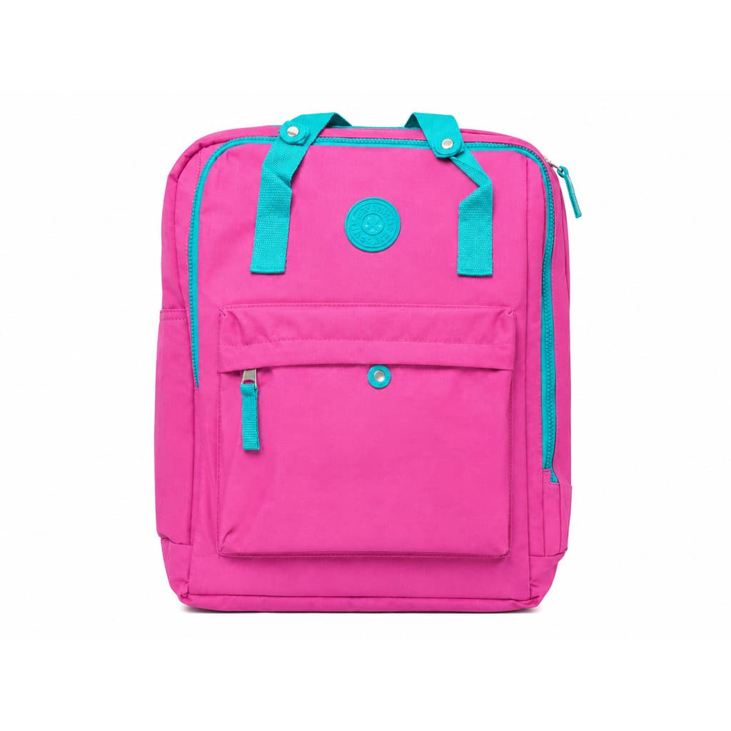 Mochila Feminina Escolar Faculdade Casual Lisa 2 Cores Resistente Espaçosa Viagem Trabalho Rotina