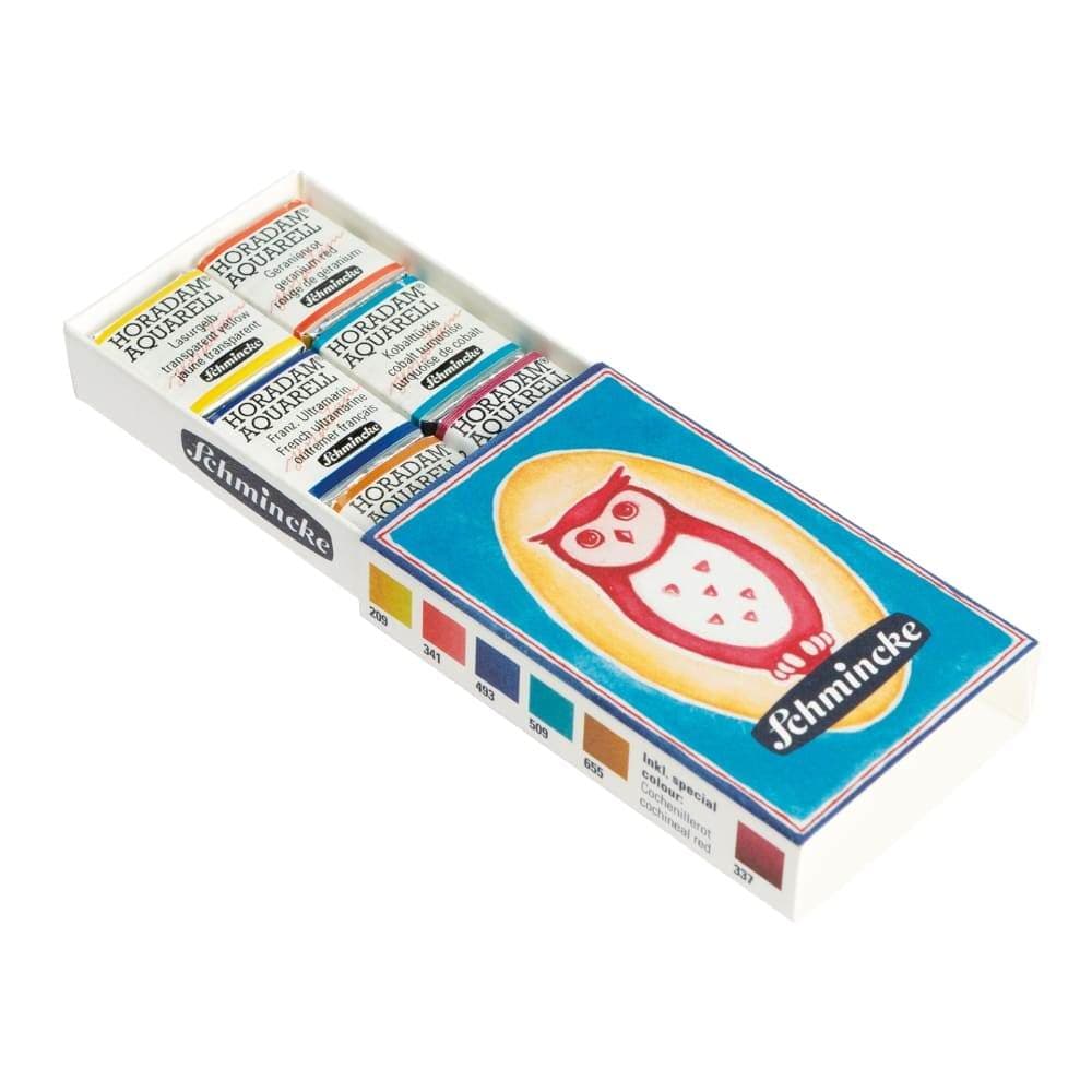 Aquarela Schmincke Horadam Matchbox 06 Cores 74671