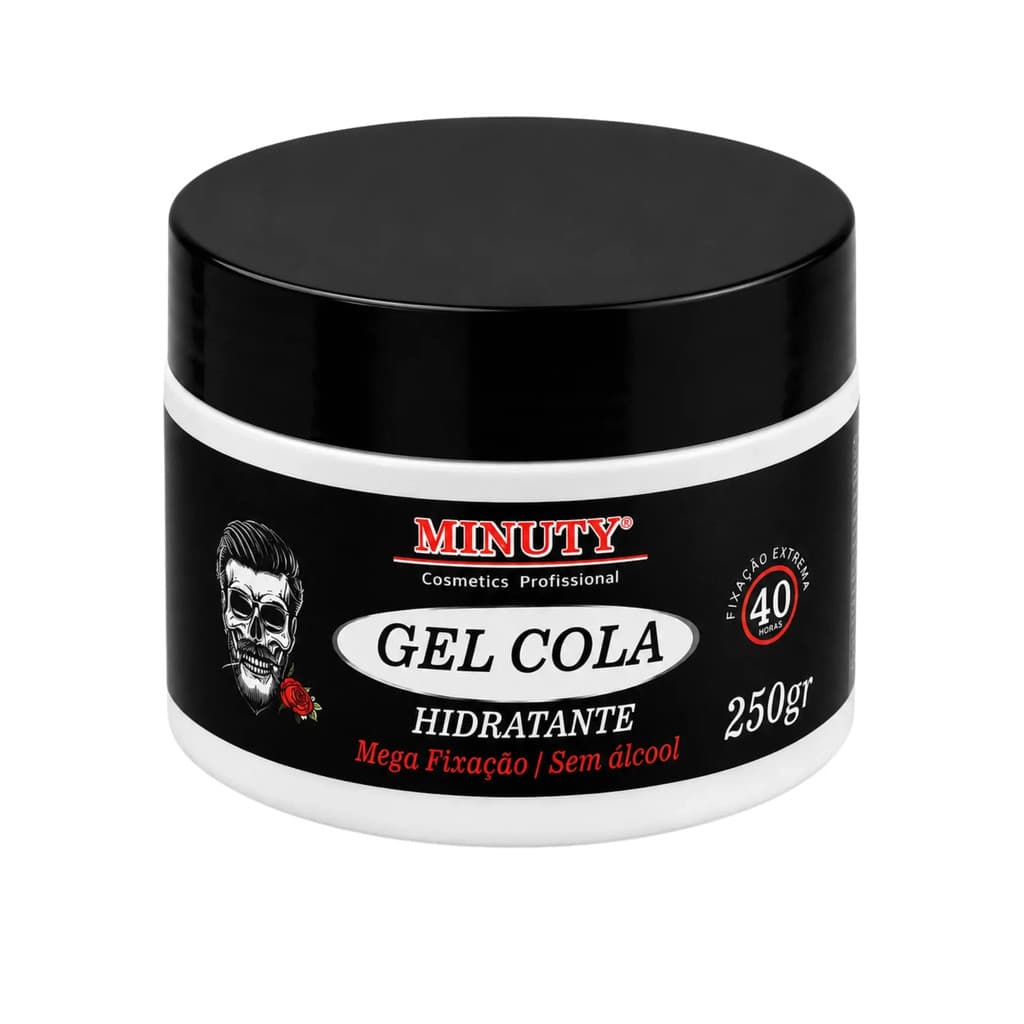Gel Cola Hidratante Mega Fixação Sem álcool 250g