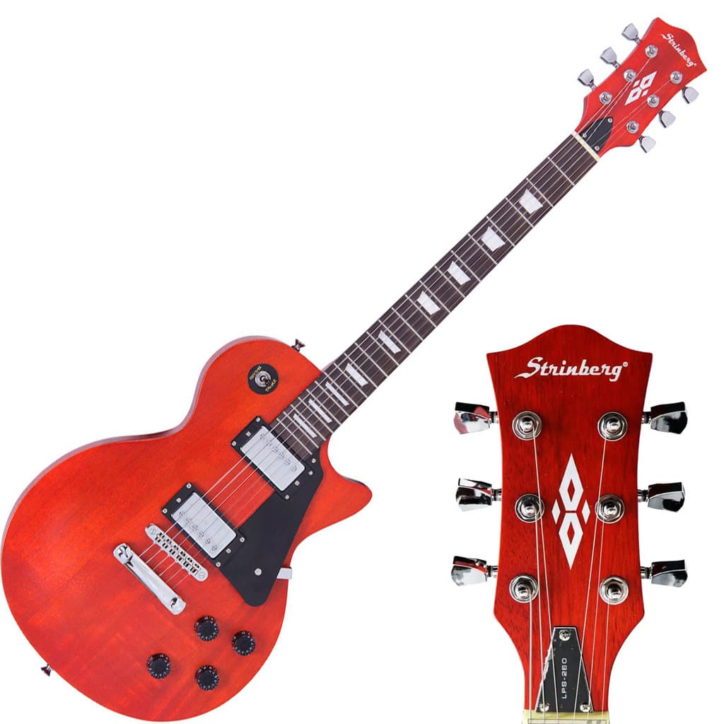 Guitarra Elétrica Les Paul Strinberg Sps260 Mgs Iniciante