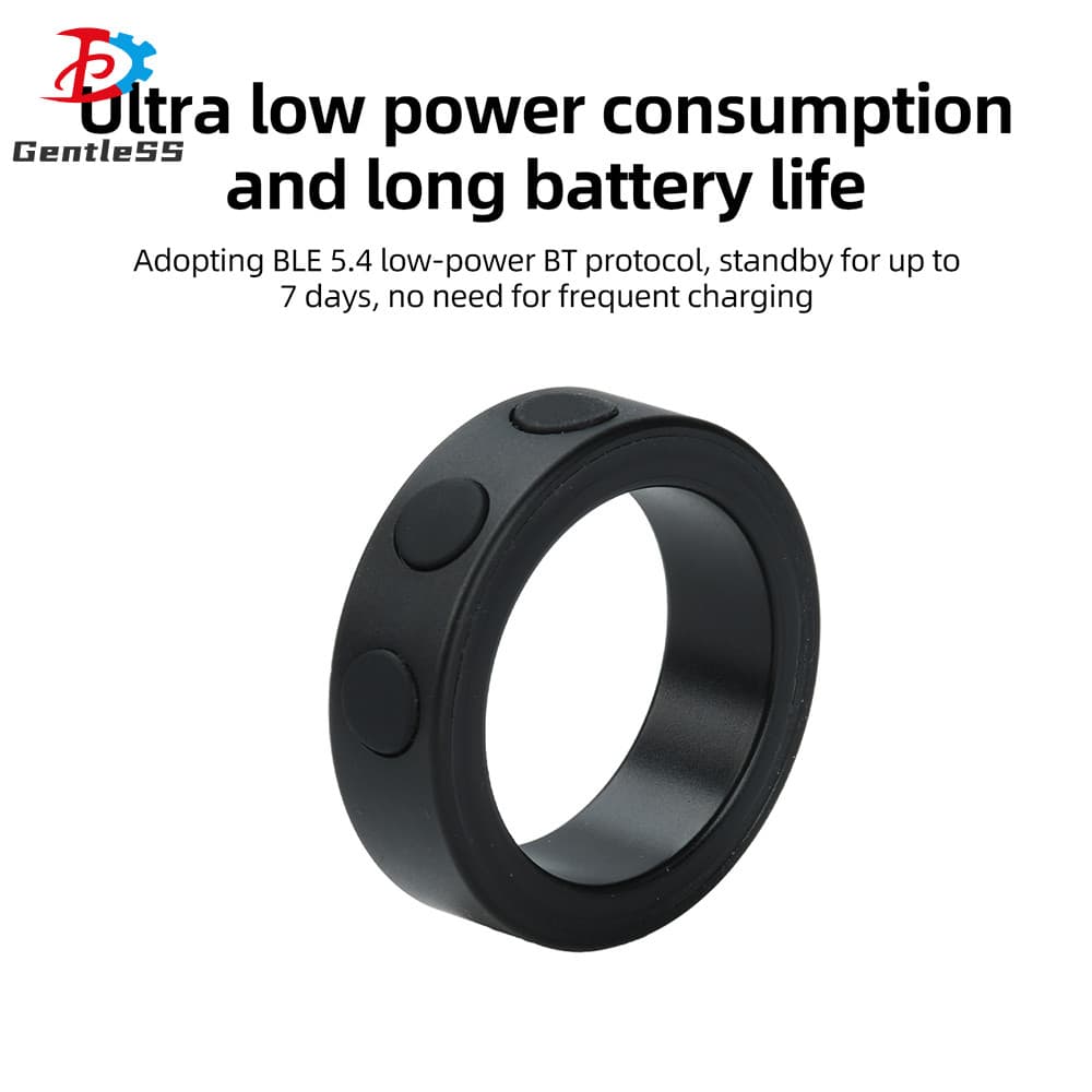 Anel De Controle Remoto Inteligente DC5V Com De Dispositivo Bluetooth Vestível De 3 Modos