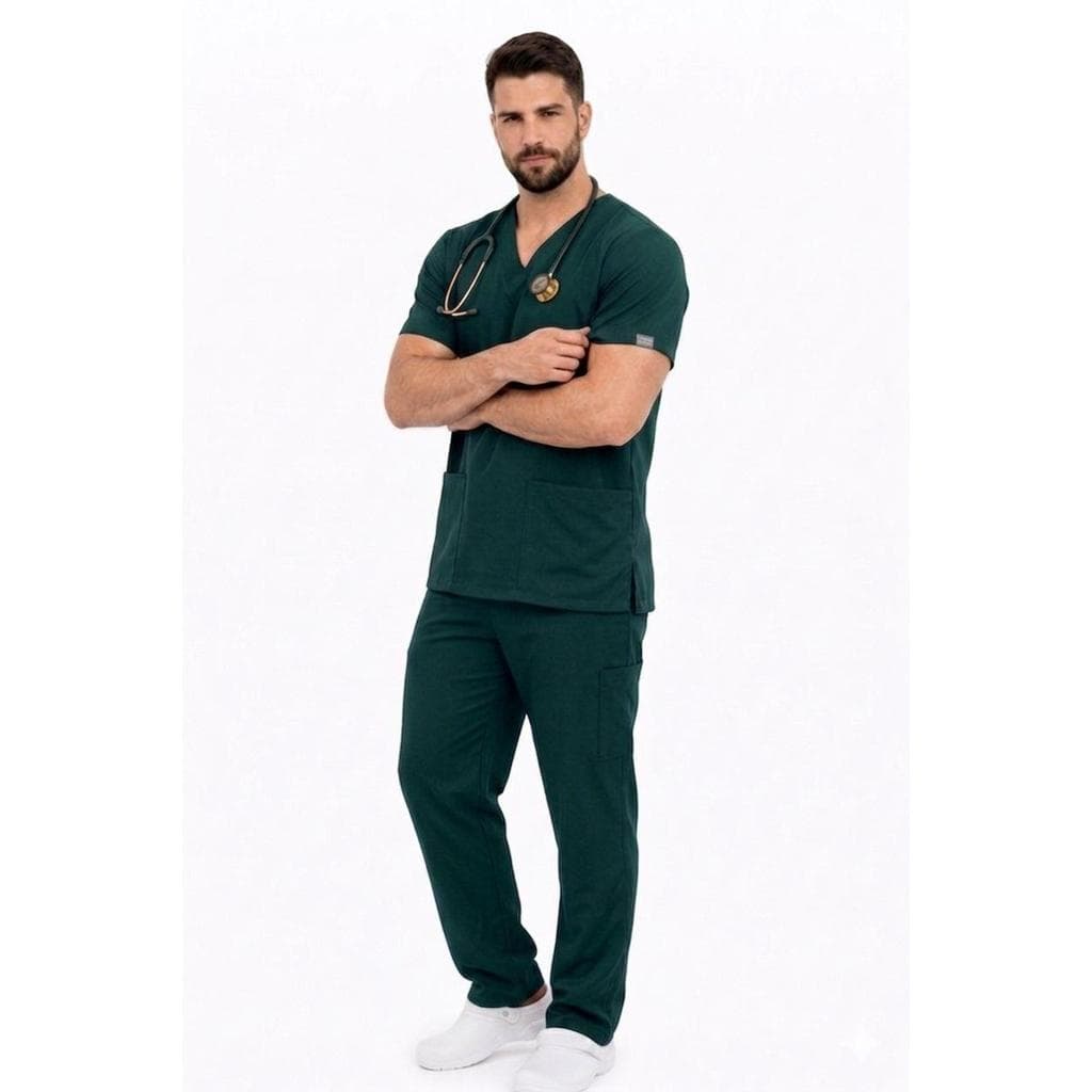 Pijama Cirúrgico Masculino Scrub Hospitalar Unissex Cuidador Enfermeiro Médico