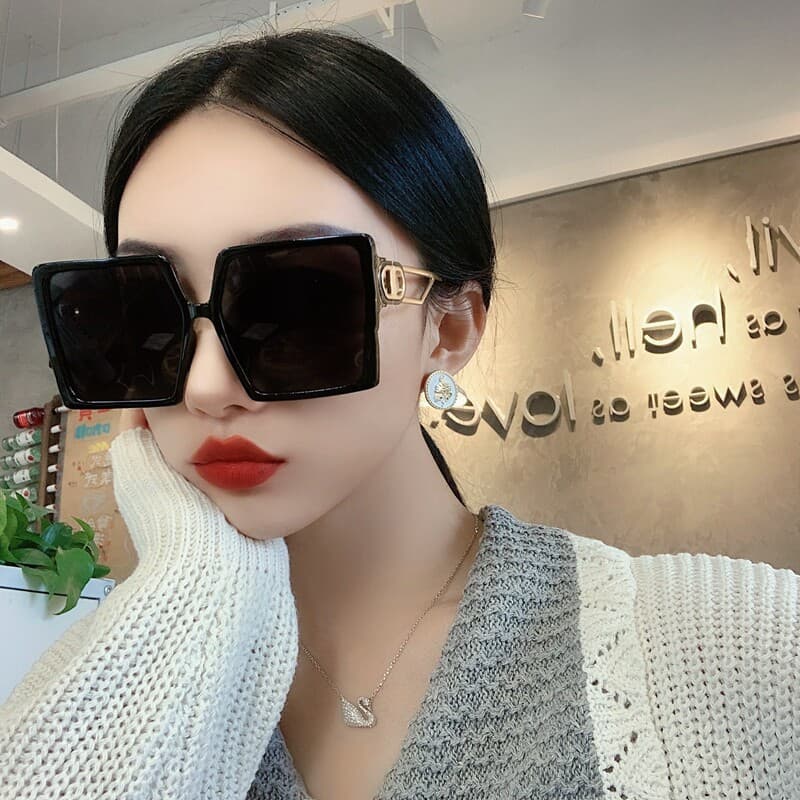 óculos feminino de sol óculos de sol feminino com proteção uv óculos de sol quadrado feminino oculos de sol Versão corea