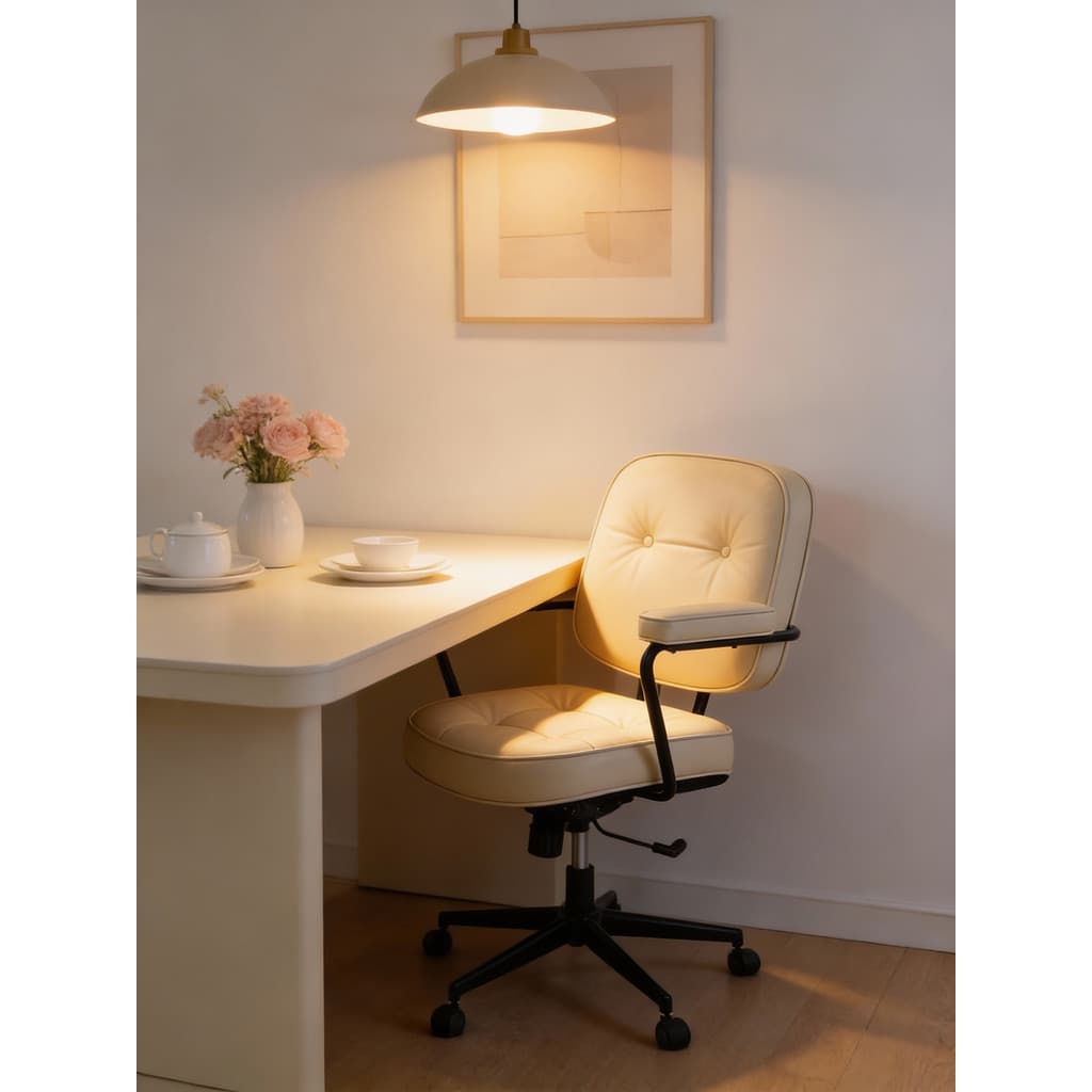 Cadeira chefe escritório reclinável cochilo couro luz luxo High-End cadeira de trabalho assento de escritório forte durá