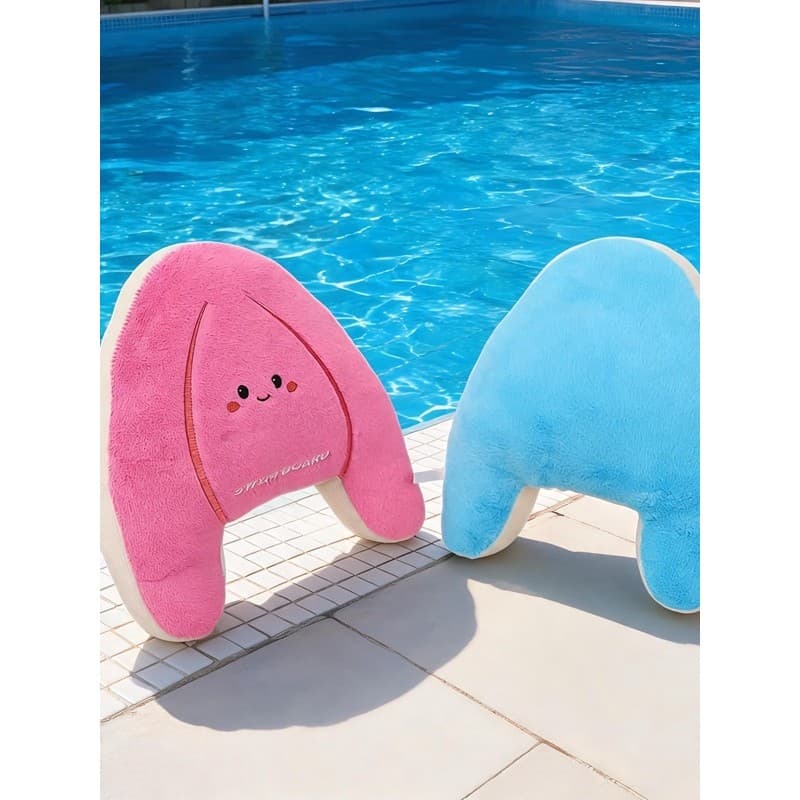 Placa flutuante boneca brinquedo de pelúcia anel de natação pequeno Animal verão praia piscina refrescante boneca menina
