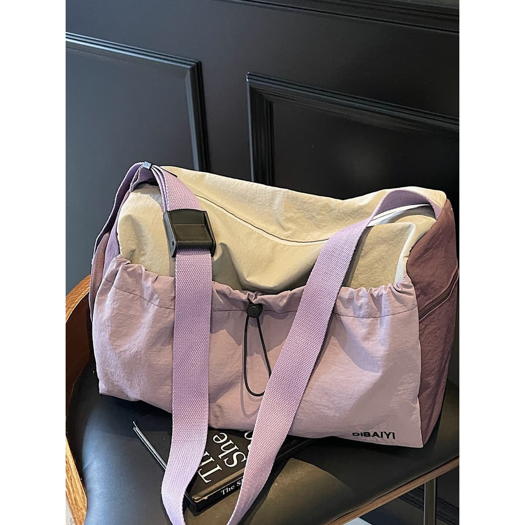 Bolsa de natação com separação seca e molhada, bolsa esportiva para academia feminina, leve, grande capacidade, bolsa de