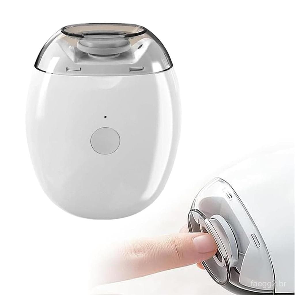 Saker2026 Cortador e Aparador de Unhas Elétrico Automático, Kit de Lixa de Unhas Elétrica de 3 Velocidades com Coletor d