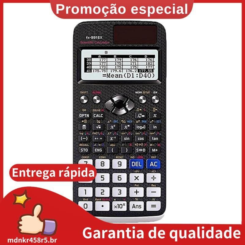 Calculadora Científica Funcional-991EX 552 Funções Para Alunos E Professores Escolares A . mdnkr458r5br