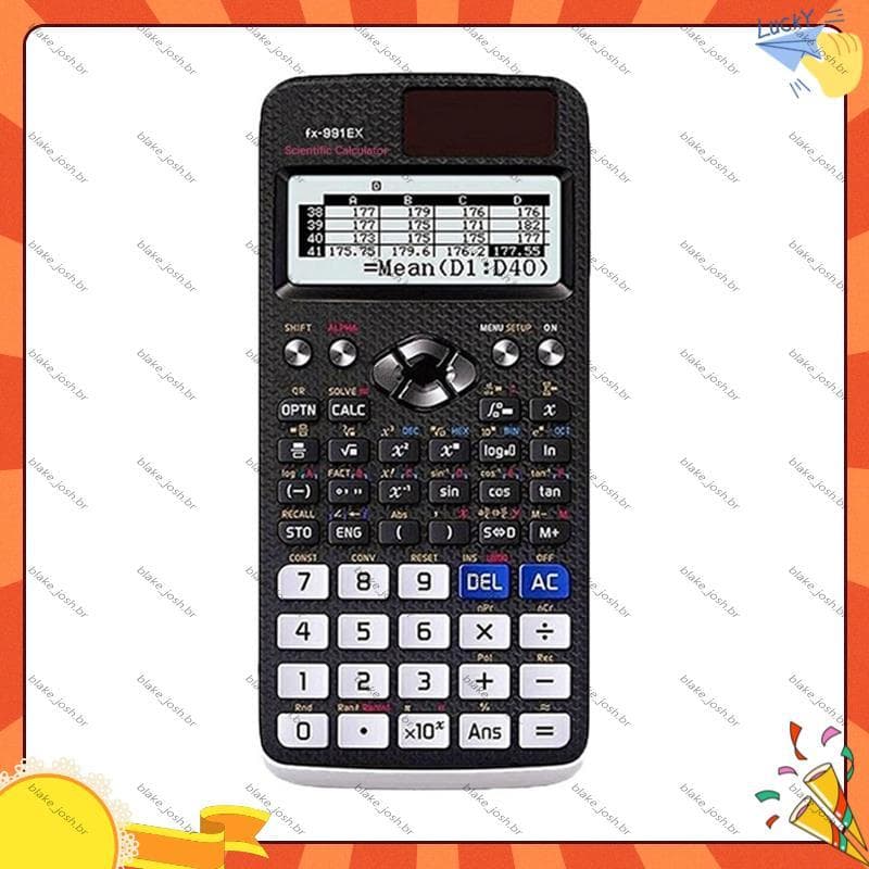 [Qualidade B]-991EX Calculadora Científica 552 Funções Funcional Para Professores E Alunos Da Escola A