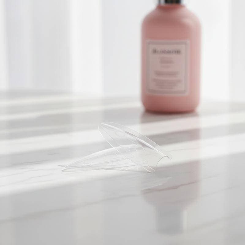 Extensão De Gel Poli Para Unhas , Formas Duplas , Molde Transparente E Reutilizável , Construtor De Pontas De Salão De B