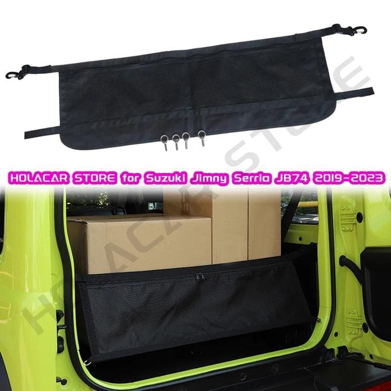 Organizador De Porta-Malas De Carro , Rede De Carga , Bolsa De Armazenamento , Acessórios Interiores Para Suzuki Jimny J