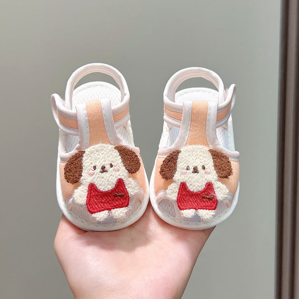 Novo estilo bebê sapatos de verão masculino feminino sandálias do bebê dos desenhos animados 0-12 meses infantil criança