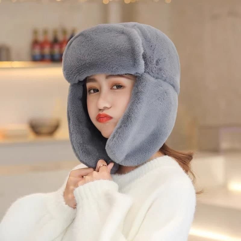 Masculino feminino Lei Feng chapéu inverno viagem ao ar livre à prova de lã à prova de frio inverno proteção de ouvido n