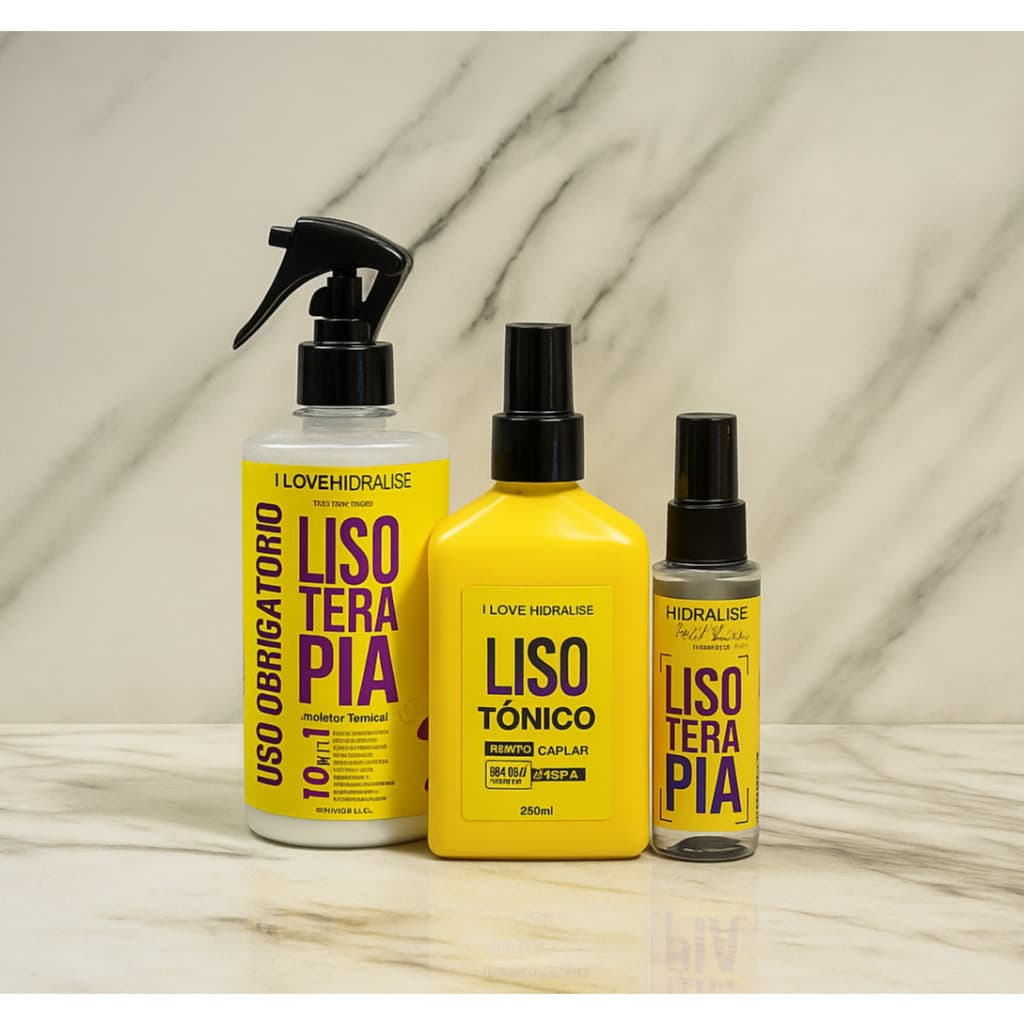 Kit Uso Obrigatório 500ml + Tônico de Crescimento 250ml + Reparador de Pontas 60ml