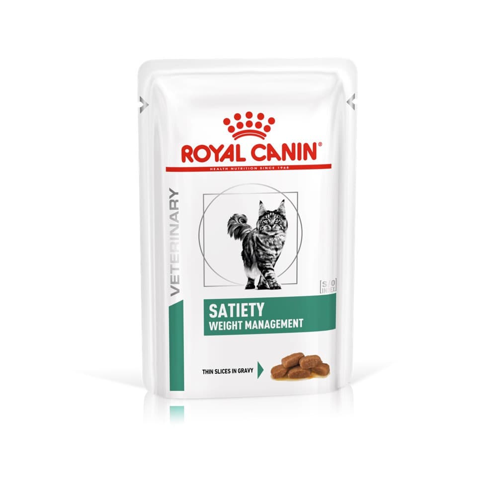 Ração Úmida Sachê Veterinary Diet para Gatos com Excesso de Peso 85G Royal Canin