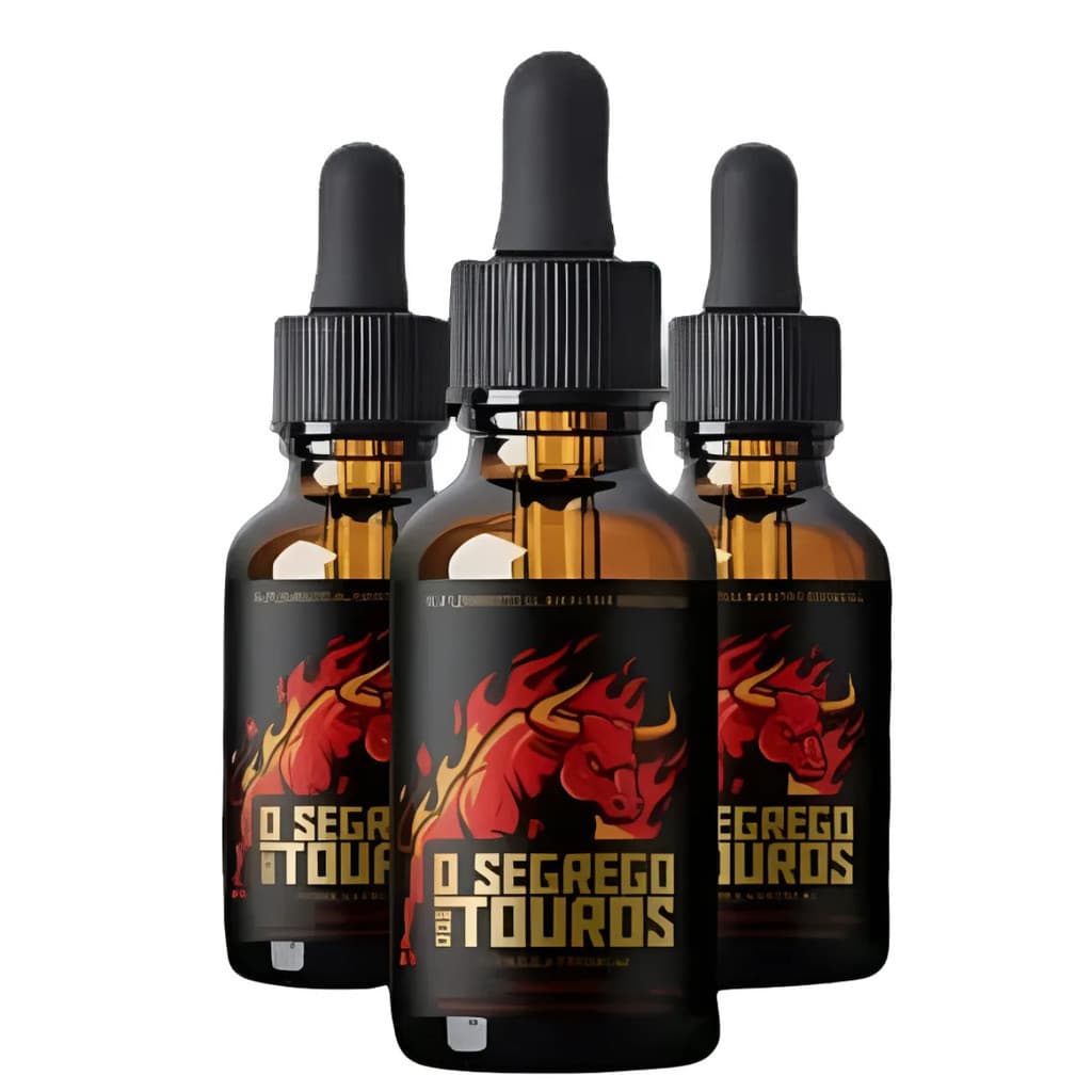 O Segredo dos Touros 30ml suplemento Alimentar 3 potes