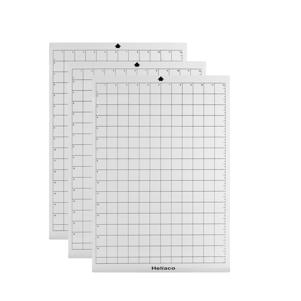 Kit 3 Bases de Corte Helíaco A3 Compatível Silhouette Cameo