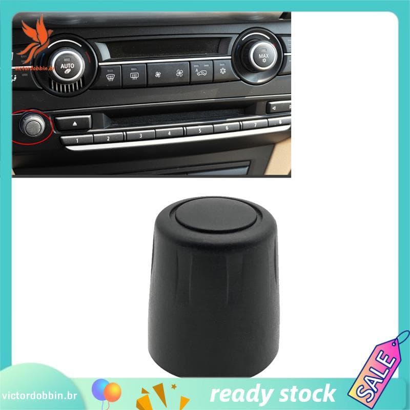 [victordobbin.br] Botão De Áudio Do Carro Infotainment Multimídia Computador 65126966510 Para X5 E70 X6 E71 E72 2007-201
